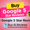 buy google 5 star reviews